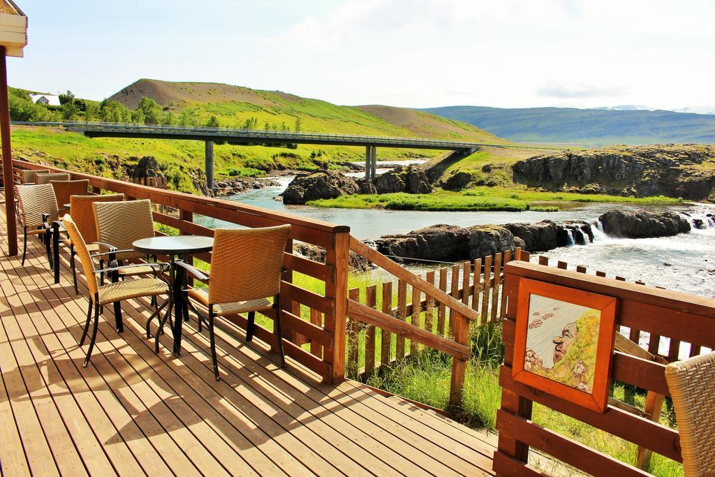 Fossatun Sunset Cottage Bagian luar foto