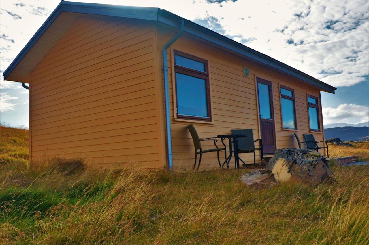 Fossatun Sunset Cottage Bagian luar foto