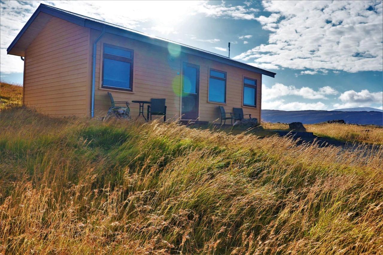 Fossatun Sunset Cottage Bagian luar foto